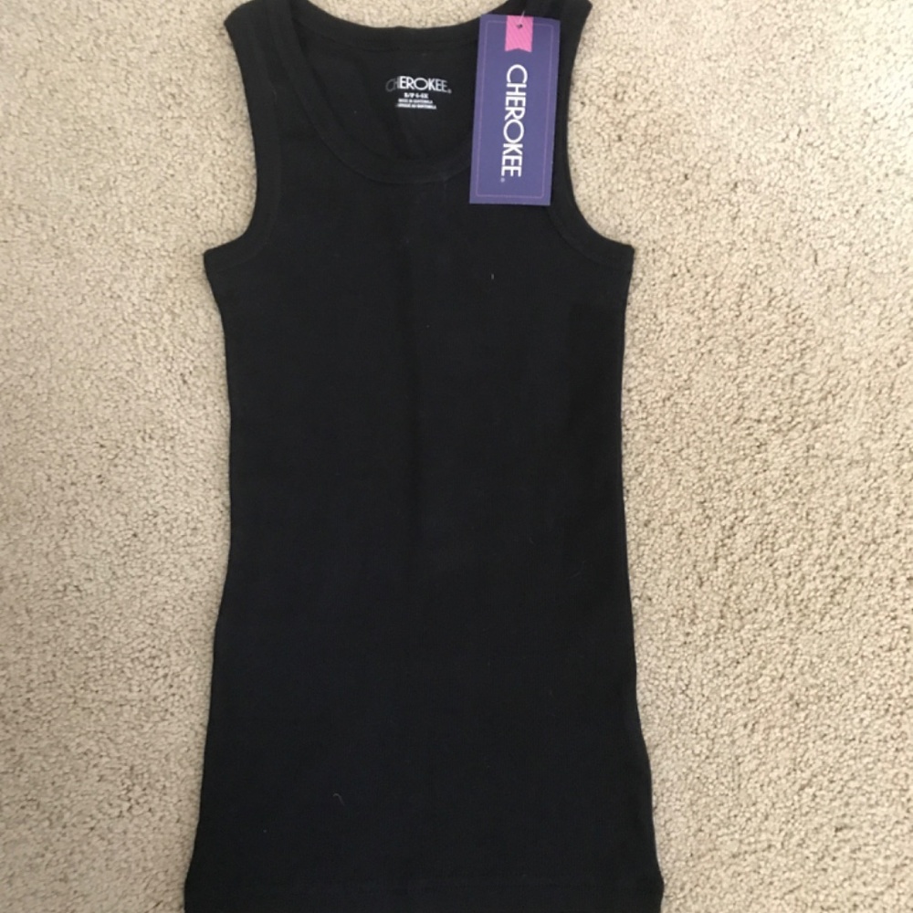 Black Ribbed Cherokee Tank - Picture 2 of 2